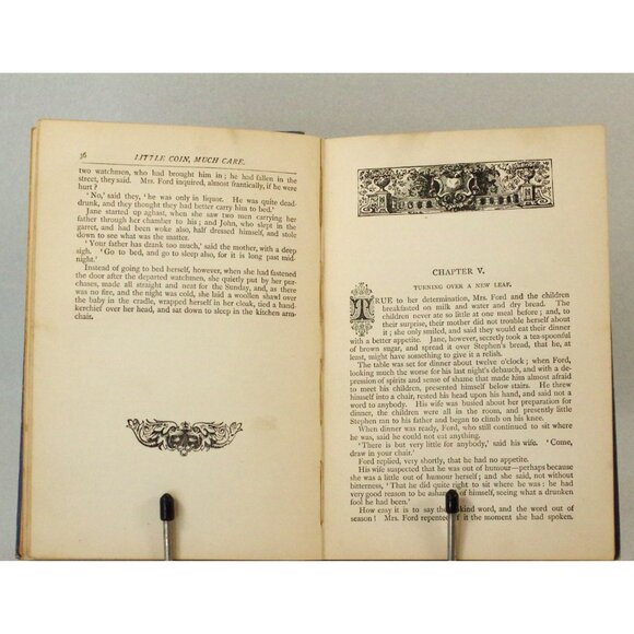 Antique Book "Little Coin, Much Care" by Mary Howitt, Frederick Warne and Co. - Picture 5 of 8